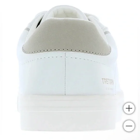 Tretorn Women’s White & Gray Sneakers size 7.5 NEW!! - Picture 5 of 9